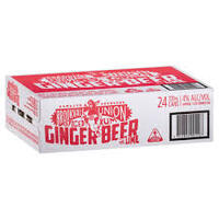 Brookvale Union Spiced Rum & Ginger Beer   24x330ml
