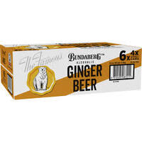 Bundaberg Rum & Ginger Beer 24x375ml