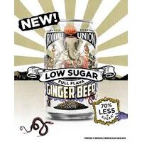 Brookvale Union Ginger Beer Low Sugar  24x330ml