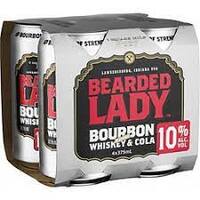 Bearded Lady Bourbon & Cola 10% 4x375ml