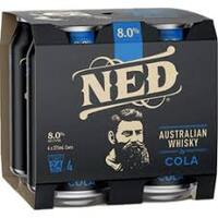 Ned Whiskey & Cola  8% 4x375ml