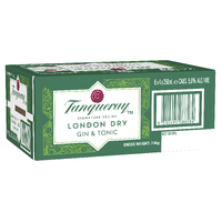 Tanqueray Gin & Tonic Cans 250ml