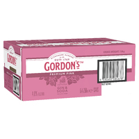 Gordons Pink Gin & Soda Cans 250ml