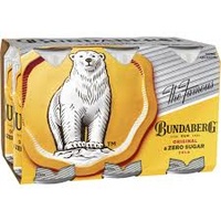 Bundaberg Rum & Cola No Sugar  6x375ml