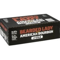 Bearded Lady Bourbon & Cola 8% 24x375ml
