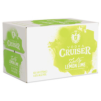 Vodka Cruiser Zesty Lemon Lime 24x275ml