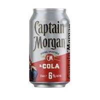 Captain Morgan Rum & Cola 6% 24x375ml