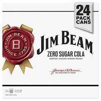 JIM BEAM&ZERO 4.8%    24x375ML