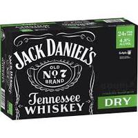 Jack Daniel & Dry 24x375ml
