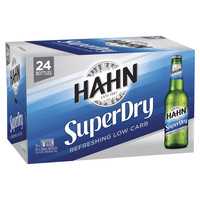 Hahn Super Dry Btl 24x330ml