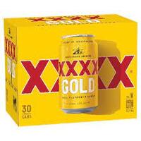 XXXX Gold Cans 30x375ml