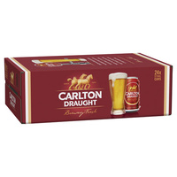 Carlton Draught Can 24x375ml