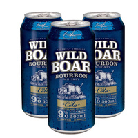 Wild Boar Bourbon & Cola 9% 3x500ml