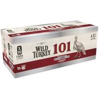 Wild Turkey 101 & Cola Zero 10PK 375ml