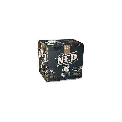 Ned Whiskey & Cola  6% 4x375ml
