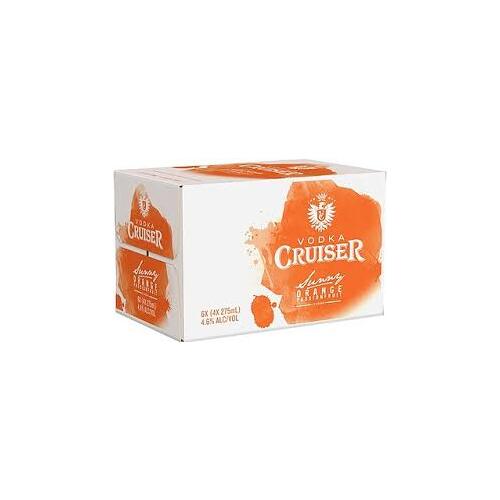 Vodka Cruiser Orange & Passionfruit  24x275ml