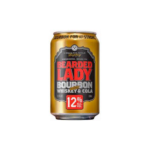 Bearded Lady Bourbon & Cola 12% 24x330ml
