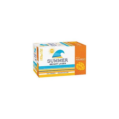 XXXX Summer Bright Mango  24x330mL