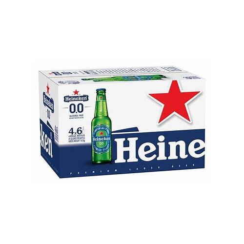 Heineken Non Alcoholic Lager Bottle 24x330ml