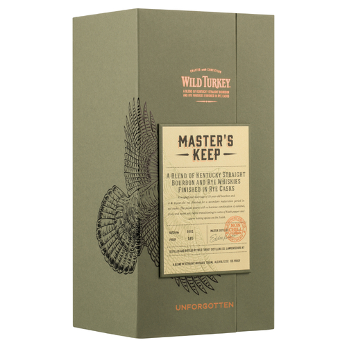 Wild Turkey Master's Keep Unforgotten 750ml