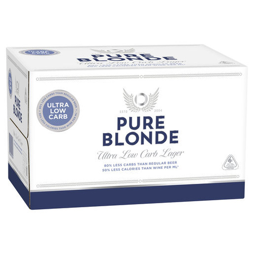 Pure Blonde Bottle 24x355ml