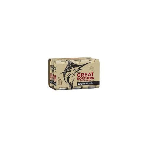 Great Northern Super Crisp Cans 6x375ml