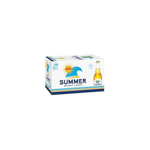 XXXX Summer Bright Low carb 24x330ML