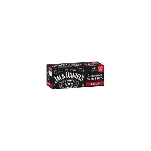 Jack Daniel & Cola 10 Pack  375ml