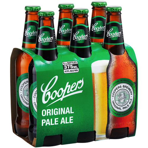Coopers Pale Ale Bottle  6x375ml