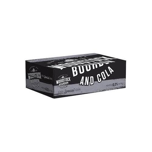 Woodstock & Cola 6%  24x375ml