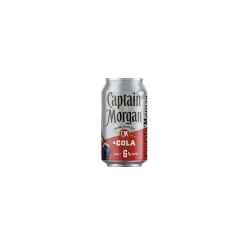 Captain Morgan Rum & Cola 6% 24x375ml