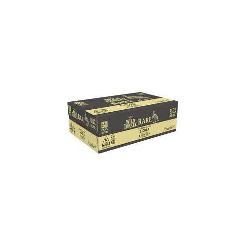 Wild Turkey Rare & Cola  24x375ml
