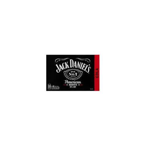 Jack Daniel American Serve & Cola  24x250ml