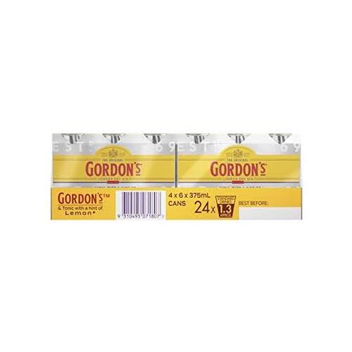 Gordons Gin & Tonic 24x375ml