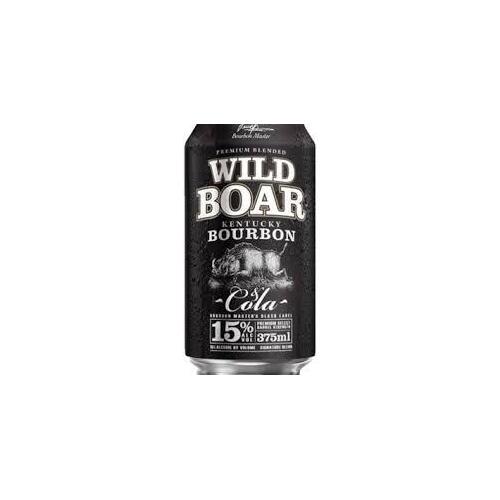 Wild Boar Bourbon & Cola 15% 375ml
